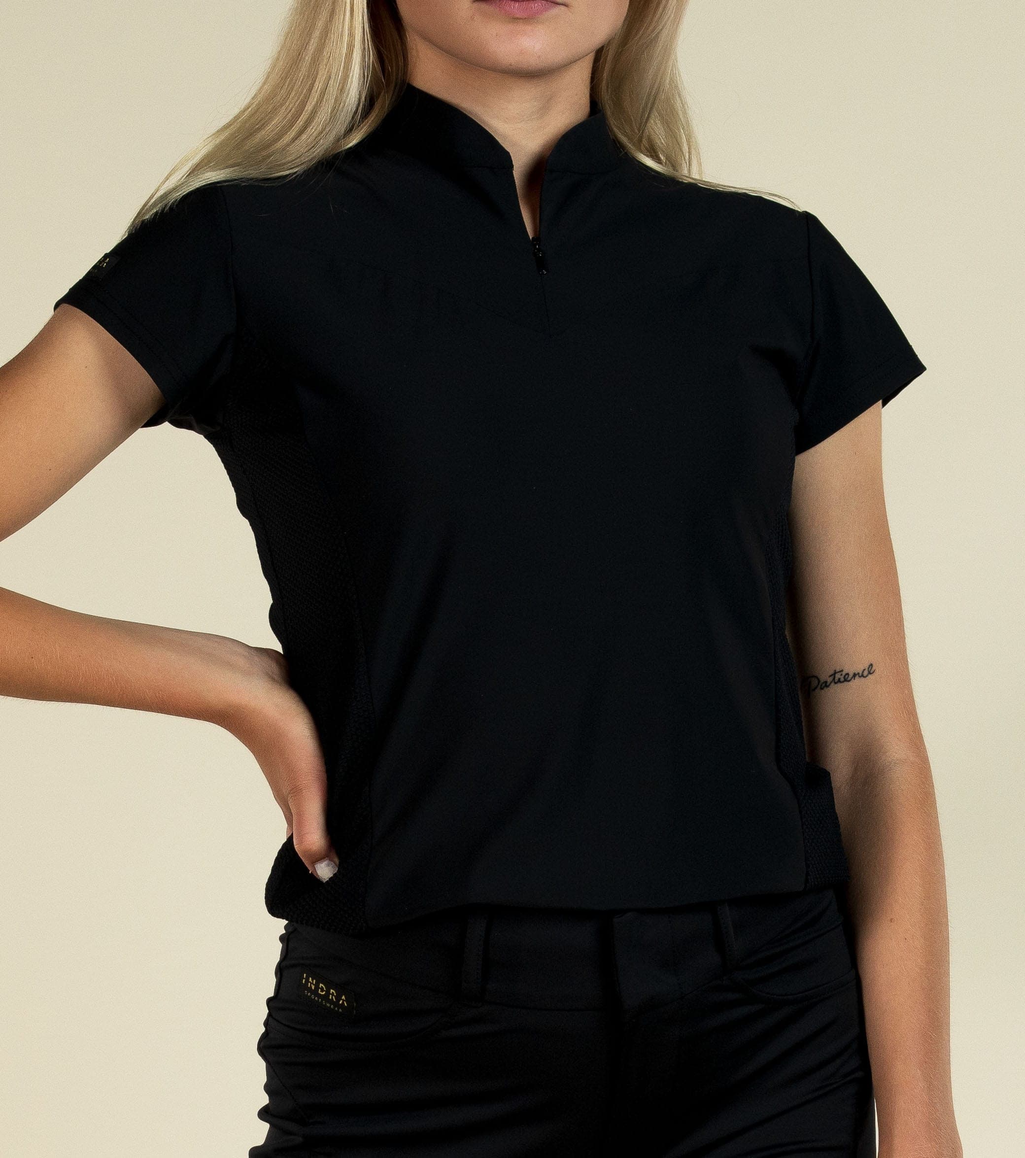 Black polo clearance tee ladies